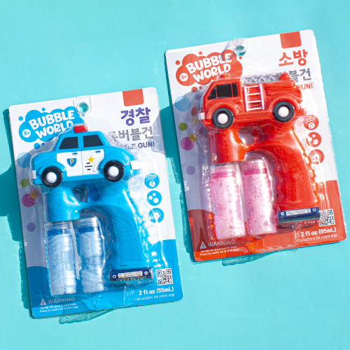 [11123]12000경찰소방5구버블건[천B-0]