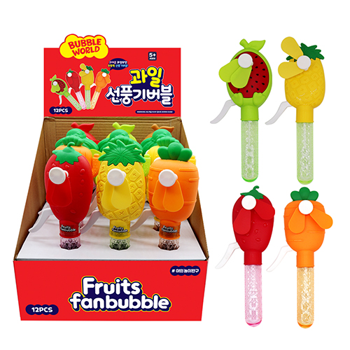 [11180]3000과일선풍기버블_12개