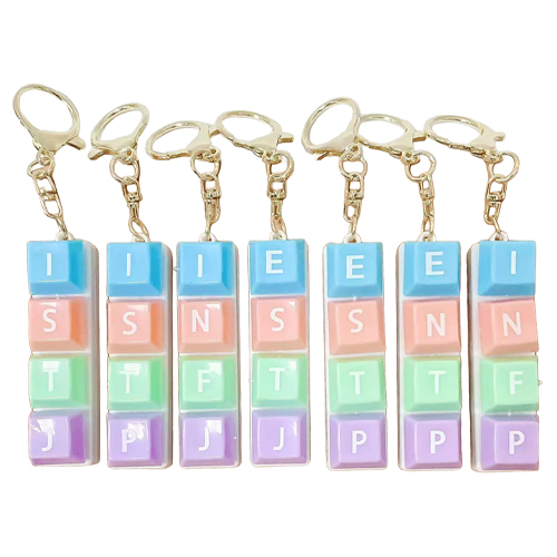 [11210]2000갓성비MBTI딸깍이키링[C-9]