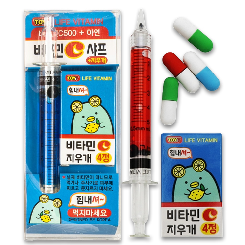 [11261]1500비타민C샤프+지우개[E-2]