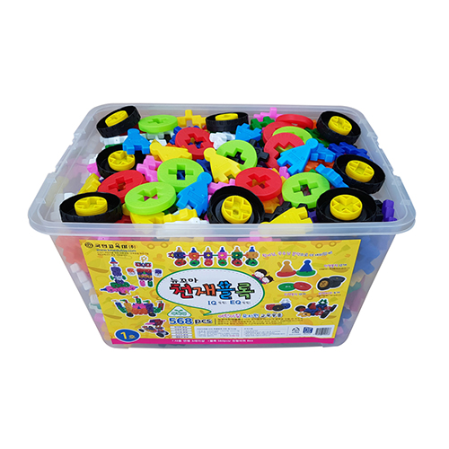 [11296]뉴꼬마천재블럭 568pcs