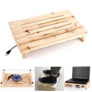 데일리우드 USB 쿨링 받침대 발받침대 노트북쿨링