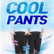 스타일리쉬 고급 쿨팬츠 냉장고바지 냉장바지