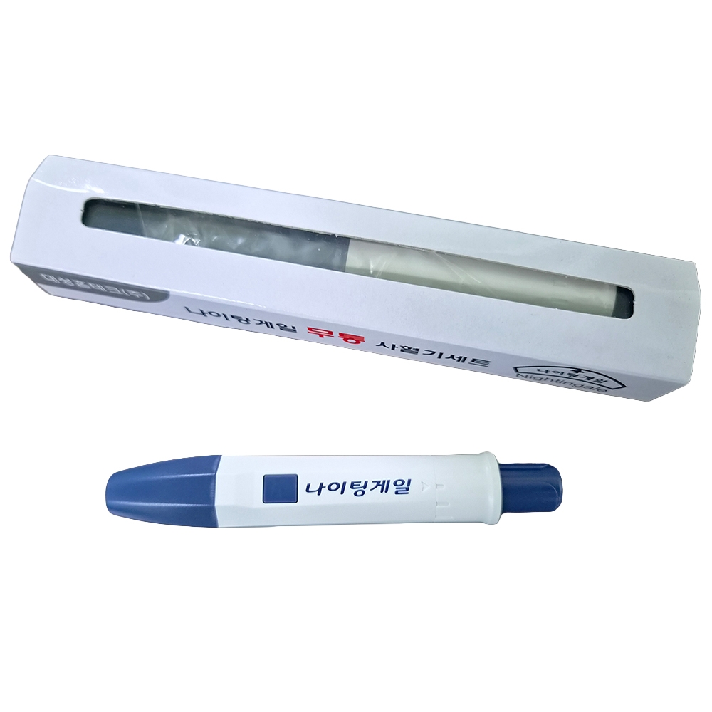 나이팅게일무통사혈기/국산채혈기/PVC사혈기