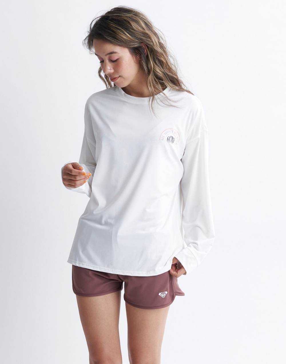 록시 여성 브라운 2인치 워터숏 (RE21BS187BRN)