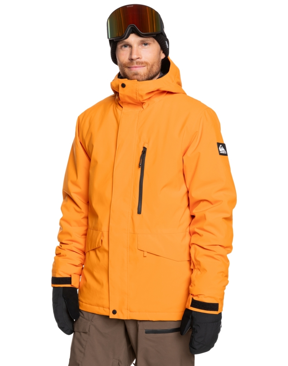 퀵실버 미션 솔리드 스노우 자켓 (QE51SJ035NZJ)