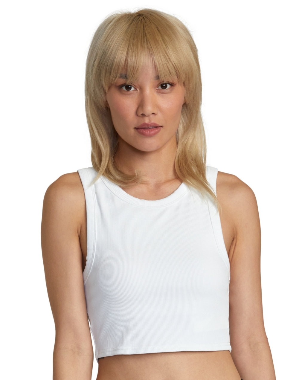 루카 여성 립 커트 아웃 탱크탑 (VE31SL802WPW)