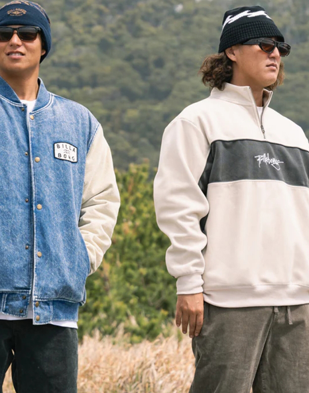 빌라봉 남성 Y2K 채널 파카 (AE31HD086CHI)