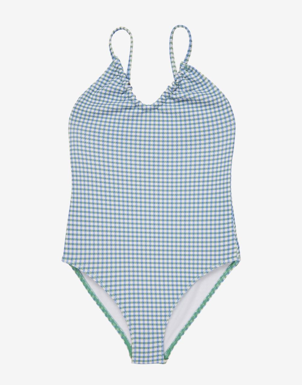 록시 유스 GINGHAM RG 원피스 수영복 (TF21KI007WBS)