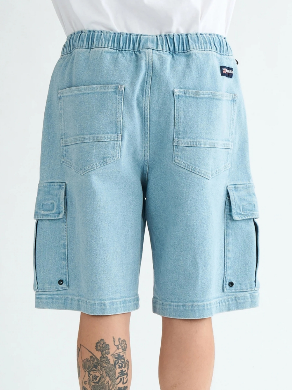 DC 와이드핏 카고 쇼츠 (DF21SS001LBL)