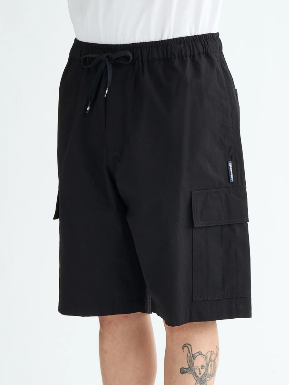 DC 와이드핏 카고 쇼츠 (DF21SS001BLK)