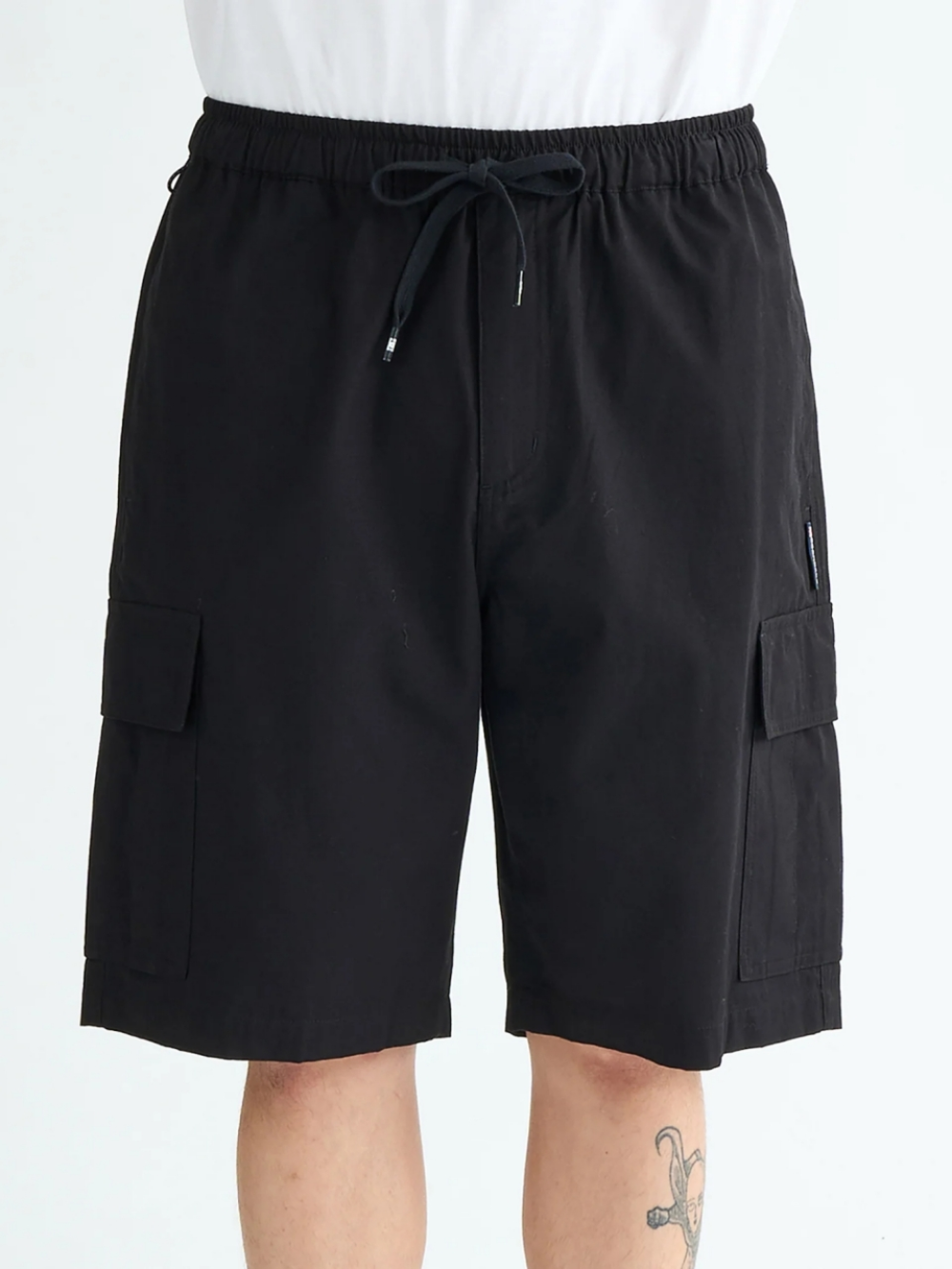 DC 와이드핏 카고 쇼츠 (DF21SS001BLK)