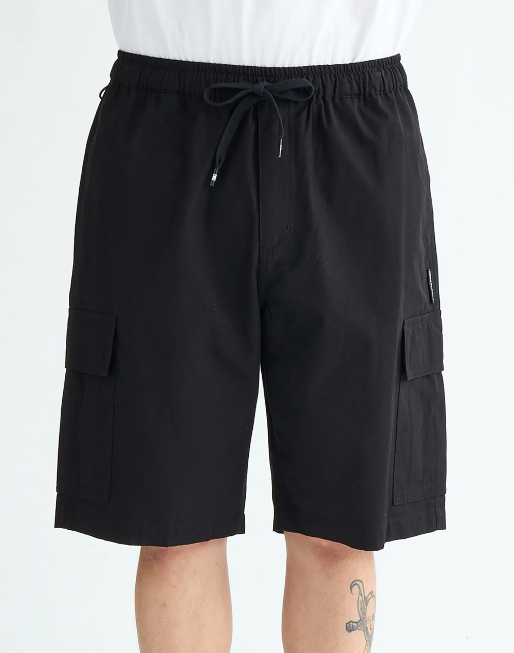 DC 와이드핏 카고 쇼츠 (DF21SS001BLK)