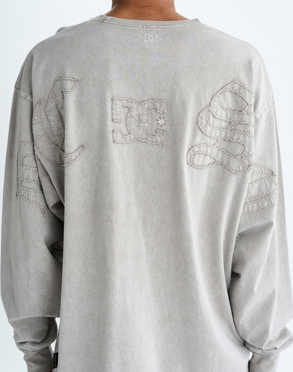 DC 헤비 저지 와이드핏 티셔츠 (DF31LT014BES)