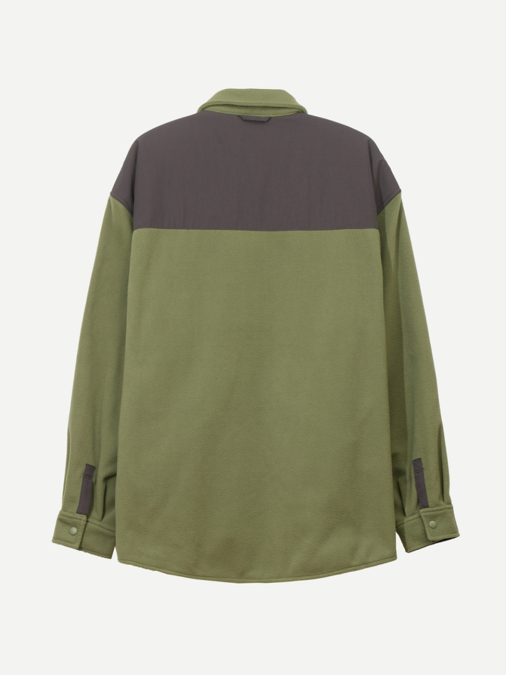 빌라봉 오버핏 플리스 셔츠 (AF31SH066OLV)