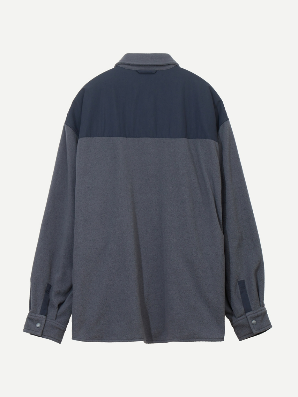 빌라봉 오버핏 플리스 셔츠 (AF31SH066DGR)