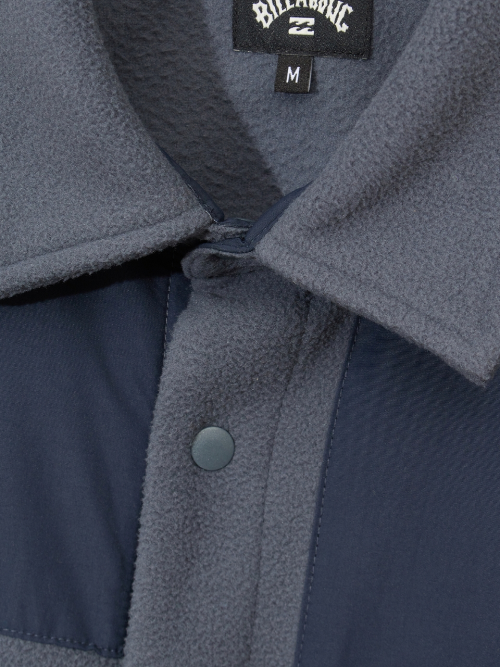 빌라봉 오버핏 플리스 셔츠 (AF31SH066DGR)