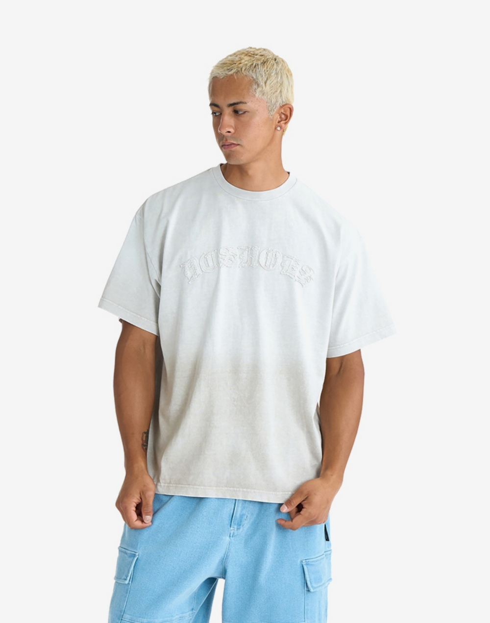 DC GR HIDDEN 와이드핏 반팔 티셔츠 (DG11ST010BES)