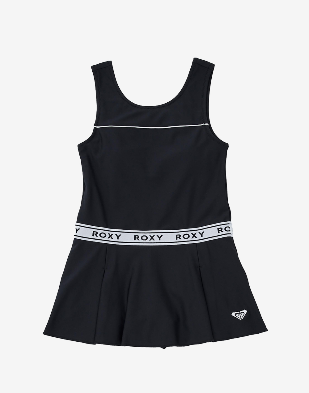 록시 SUNNYSIDE 밴딩 원피스 수영복 (TG21KI808BLK)