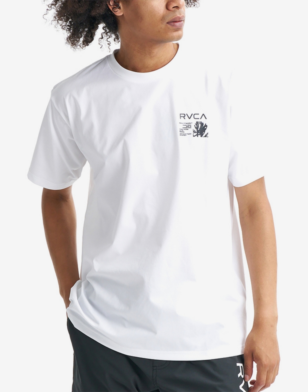 루카 남성 PROGRAM 반팔 래쉬가드 티셔츠 (VG11RS101WHT)