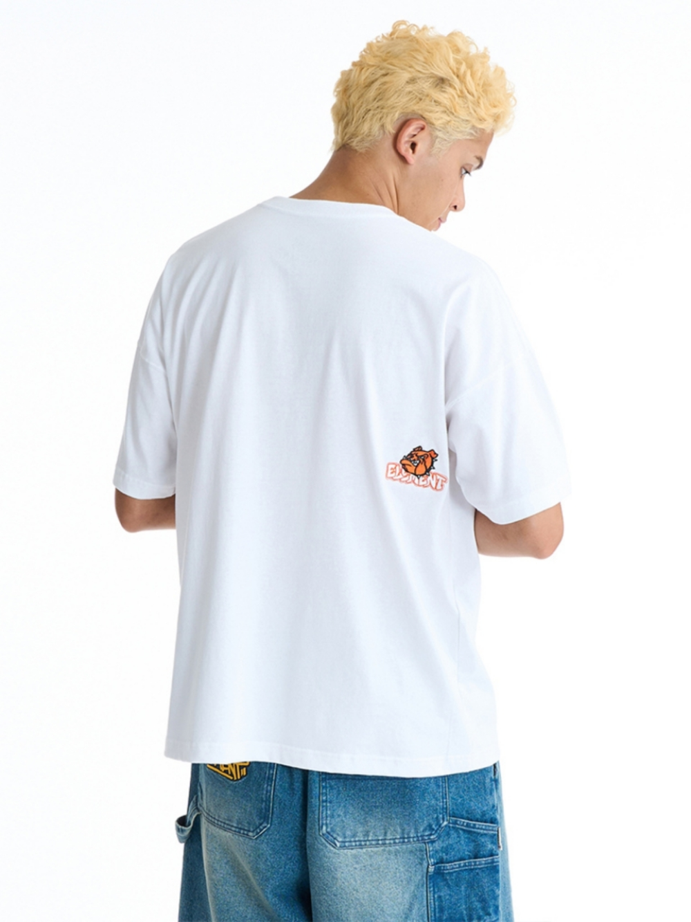 엘리먼트 TAG BULLDOG 반팔 티셔츠 (MG11ST054WHT)