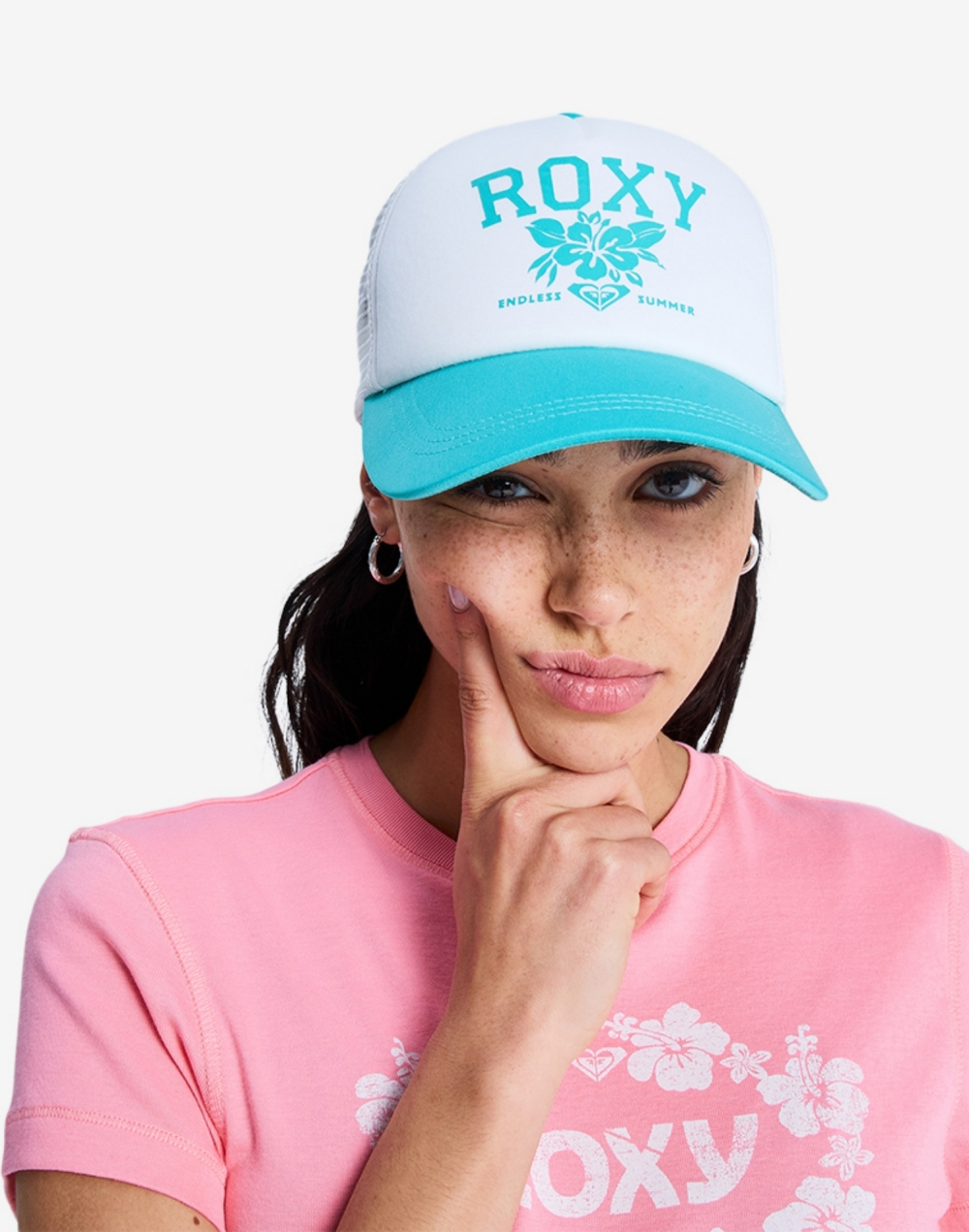 록시 GOLD DUST GIRL 트러커 캡 모자 (RG13CP030GNA)