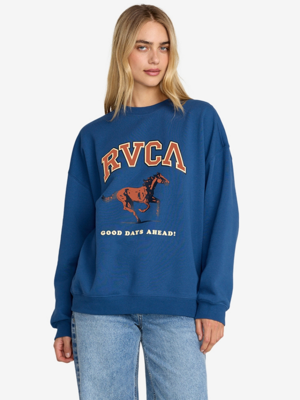 루카 여성 NEAT PULLOVER 크루넥 스웻셔츠 (VG11LT054ESN)
