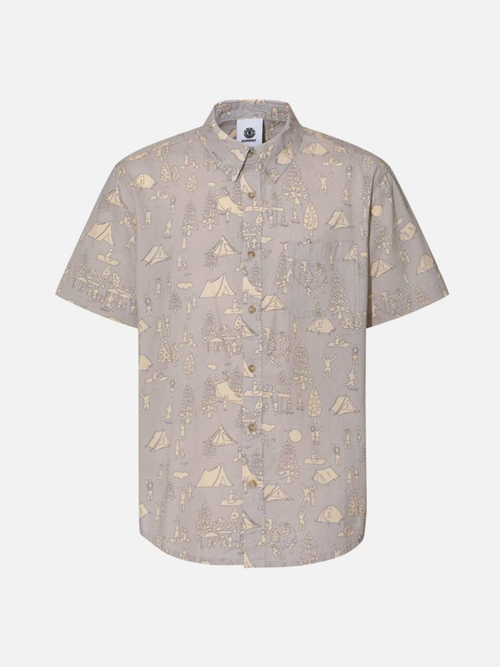 엘리먼트 REGULAR CLASSIC PRINTED 반팔 셔츠 (MG11SH005SHD)