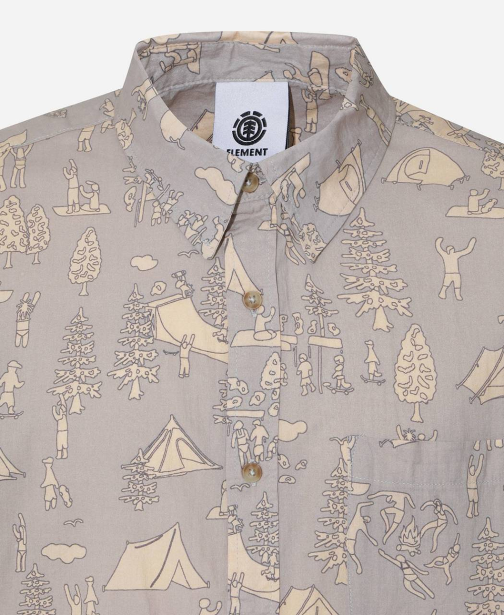 엘리먼트 REGULAR CLASSIC PRINTED 반팔 셔츠 (MG11SH005SHD)