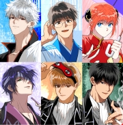 [은혼] 디일님 카페/텐구구미 카드택, 포카 set