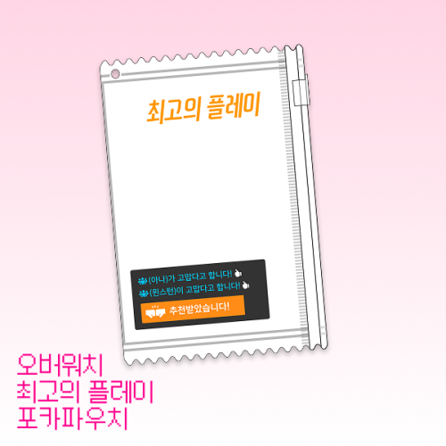 [오버워치] 최고의 플레이 포카파우치