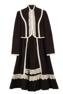 1970's Gunne Sax by Jessica Brown Corduroy Prairie Two Piece Set 223242