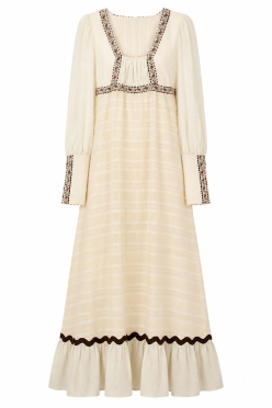 1970's Gunne Sax by Jessica Prairie Maxi Dress 223249