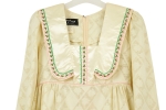 1970's Gunne Sax Ivory Renaissance Maxi Dress 223253