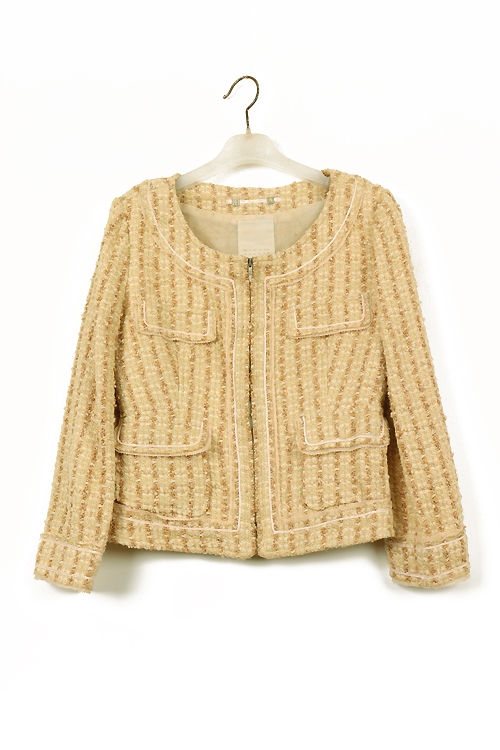 MICHAA BLACK 트위드재킷(S) 308870