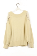 AXES FEMME 레이스스웨터(S) 310521F