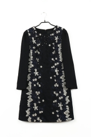 SATIN 자수원피스(S) 코312341