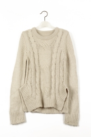 CUT 케이블스웨터(S) 312724