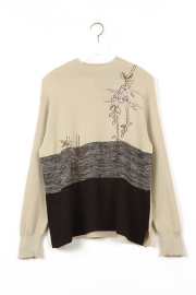 WOMIYAN 자수스웨터(M) 312742