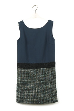 EVER 트위드원피스(S) 재313687