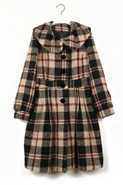 CHECK 코트(M) 313961