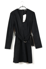 [새상품] ZARA 스웨이드원피스(L) 스314058