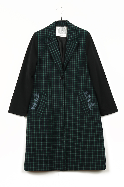 SCOLAR 자수코트(S~M) 315192