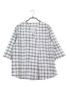 CHECK 블라우스(F) 319039