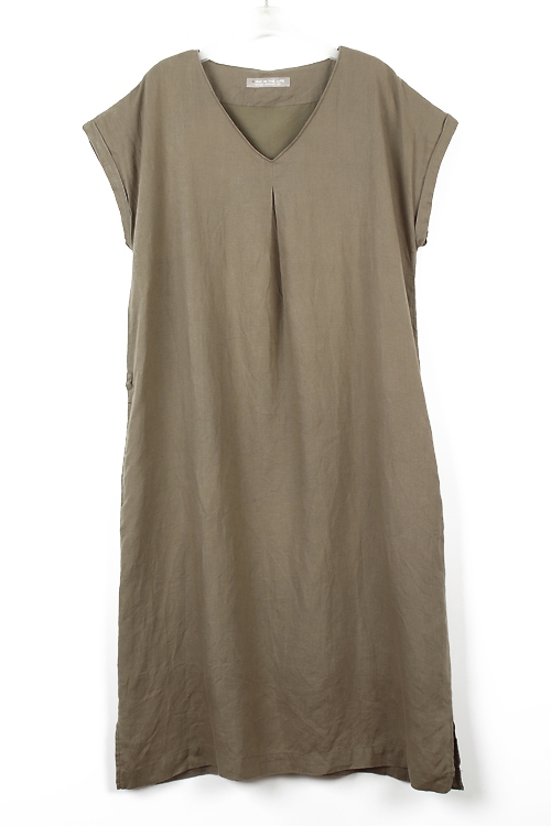 UNITED ARROWS 리넨 원피스(F) 재320368