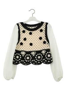 CROCHE 스웨터(XS~S) 320793