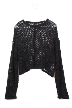 BLACK 스웨터(S) 321248