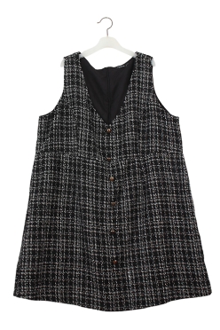 SHEIN 트위드 원피스(5XL) 스326065