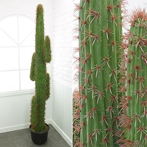 인조 사와로 멕시코 선인장 화분 200cm 대형 조화 열대 다육식물 실내조경 플랜테리어 연출