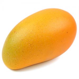 망고 모형 옐로우 8cm 인조 진황망고 서시 옥문 애문 열대 과일모형 모조 과일 열매 장식